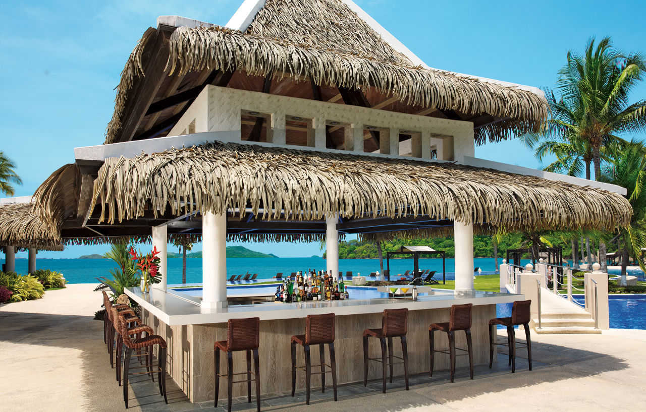 Dreams Playa Bonita All Inclusive Panamá Exteriér fotografie The Beach Bar